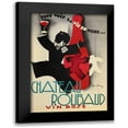 thumbnail image 1 of Vintage Apple Collection 14x18 Black Modern Framed Museum Art Print Titled - Vin Rose, 1 of 5