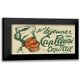 thumbnail image 1 of Vintage Apple Collection 14x9 Black Modern Framed Museum Art Print Titled - Captain Fleuri, 1 of 5