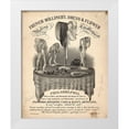 thumbnail image 1 of Vintage Apple Collection 15x18 White Modern Wood Framed Museum Art Print Titled - French Millinery, 1 of 4