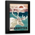 thumbnail image 1 of Vintage Apple Collection 16x24 Black Modern Framed Museum Art Print Titled - Norbotten, 1 of 5
