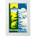 thumbnail image 1 of Vintage Apple Collection 16x24 White Modern Wood Framed Museum Art Print Titled - Pralognan Ski, 1 of 4