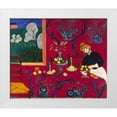 thumbnail image 1 of Vintage Apple Collection 17x15 White Modern Wood Framed Museum Art Print Titled - Harmony in Red Matisse, 1 of 4