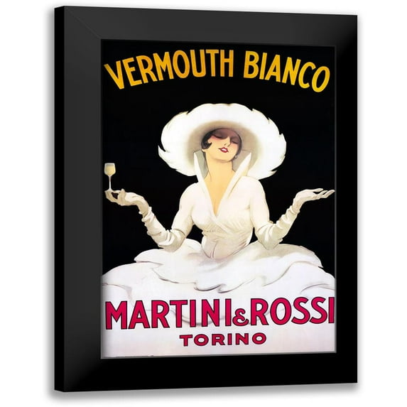 Vintage Apple Collection 17x24 Black Modern Framed Museum Art Print Titled - Vermouth Bianco