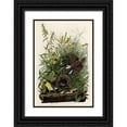 thumbnail image 1 of Vintage Apple Collection 17x24 Black Ornate Wood Framed with Double Matting Museum Art Print Titled - Meadow Lark, 1 of 4