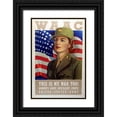 thumbnail image 1 of Vintage Apple Collection 17x24 Black Ornate Wood Framed with Double Matting Museum Art Print Titled - WAAC, 1 of 4