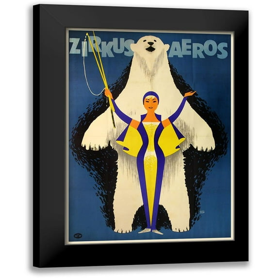 Vintage Apple Collection 18x24 Black Modern Framed Museum Art Print Titled - Aero_Circus