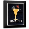 thumbnail image 1 of Vintage Apple Collection 18x24 Black Modern Framed Museum Art Print Titled - Sinalco, 1 of 5