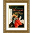 thumbnail image 1 of Vintage Apple Collection 18x24 Gold Ornate Wood Framed with Double Matting Museum Art Print Titled - ristoranti, 1 of 4