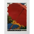 thumbnail image 1 of Vintage Apple Collection 18x24 White Modern Wood Framed Museum Art Print Titled - Graubunden Switzerland1918, 1 of 4