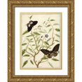 thumbnail image 1 of Vintage Apple Collection 19x24 Gold Ornate Wood Framed with Double Matting Museum Art Print Titled - Flowers Twenty, 1 of 4