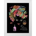 thumbnail image 1 of Vintage Apple Collection 19x24 White Modern Wood Framed Museum Art Print Titled - Parfums Bourjois, 1 of 4