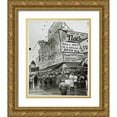 thumbnail image 1 of Vintage Apple Collection 20x24 Gold Ornate Wood Framed with Double Matting Museum Art Print Titled - Coney Island II, 1 of 4