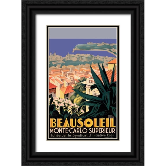 Vintage Apple Collection 21x32 Black Ornate Wood Framed with Double Matting Museum Art Print Titled - Beausolil