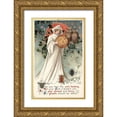 thumbnail image 1 of Vintage Apple Collection 22x32 Gold Ornate Wood Framed with Double Matting Museum Art Print Titled - Hallow 10.tif, 1 of 4