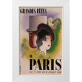 thumbnail image 1 of Vintage Apple Collection 22x32 White Modern Wood Framed Museum Art Print Titled - Greatfeasts Of Paris, 1 of 4