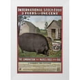 thumbnail image 1 of Vintage Apple Collection 23x32 White Modern Wood Framed Museum Art Print Titled - Hog Food, 1 of 4