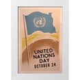 thumbnail image 1 of Vintage Apple Collection 23x32 White Modern Wood Framed Museum Art Print Titled - United Nations, 1 of 4