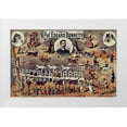 thumbnail image 1 of Vintage Apple Collection 24x17 White Modern Wood Framed Museum Art Print Titled - French Cats, 1 of 4