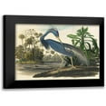 thumbnail image 1 of Vintage Apple Collection 24x19 Black Modern Framed Museum Art Print Titled - Blue Heron, 1 of 5