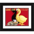 thumbnail image 1 of Vintage Apple Collection 24x19 Black Ornate Wood Framed with Double Matting Museum Art Print Titled - Loie D Or La Reine Des Cremes, 1 of 4
