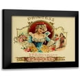 thumbnail image 1 of Vintage Apple Collection 24x20 Black Modern Framed Museum Art Print Titled - Princess Cig, 1 of 5