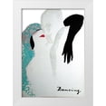 thumbnail image 1 of Vintage Apple Collection 24x32 White Modern Wood Framed Museum Art Print Titled - Dancing, 1 of 4