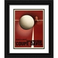 thumbnail image 1 of Vintage Apple Collection 26x32 Black Ornate Wood Framed with Double Matting Museum Art Print Titled - Coupe Davis, 1 of 4