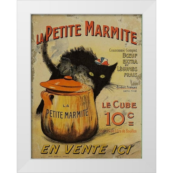 Vintage Apple Collection 26x32 White Modern Wood Framed Museum Art Print Titled - Marmite
