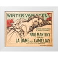 thumbnail image 1 of Vintage Apple Collection 32x24 White Modern Wood Framed Museum Art Print Titled - la-dame-aux-camelias, 1 of 4