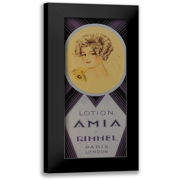 Vintage Apple Collection 8x14 Black Modern Framed Museum Art Print Titled - Amia Paris