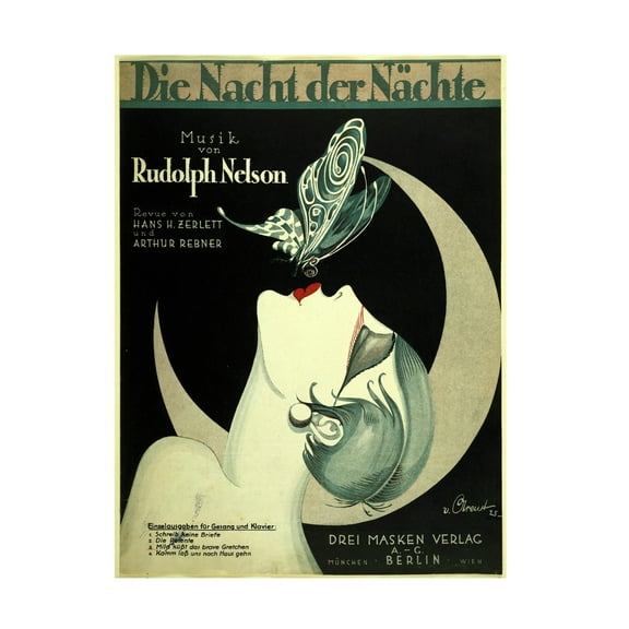 Trademark Fine Art Vintage Apple Collection Art Deco Auto Canvas Wall Art - 18x24