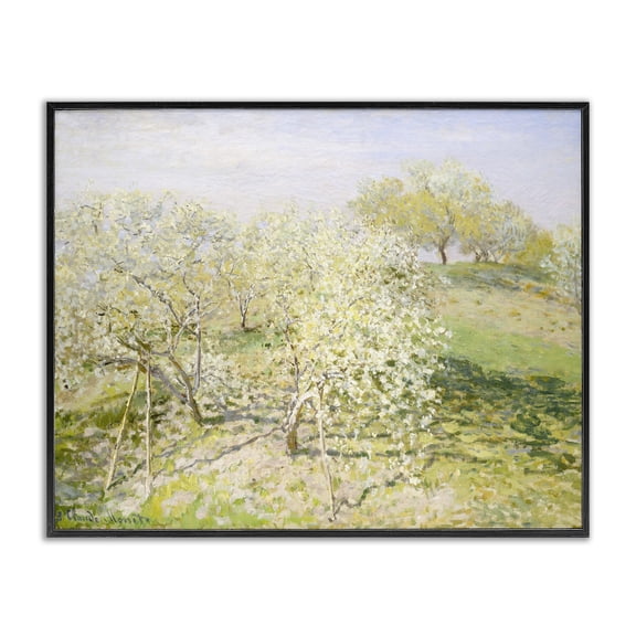 Stupell Industries Vintage Apple Orchard Black Framed Giclee Art, design by Leah Straatsma, 11 x 14