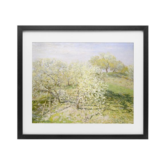 Stupell Industries Vintage Apple Orchard Black Framed Print Under Glass, design by Leah Straatsma, 13 x 16