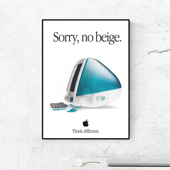 Vintage Apple iMac G3 Wall Art Print