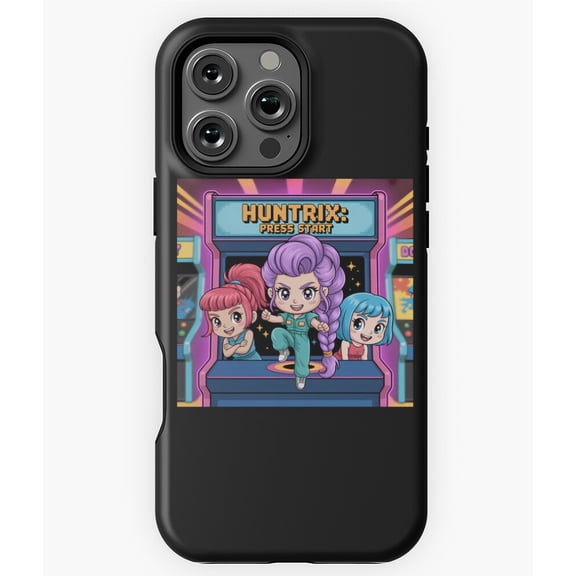 Vintage Arcade Battle Mode 8-Bit Gamer Phone Case for iPhone 16 15 14 13 12 11 Pro Max