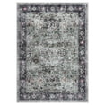 thumbnail image 1 of Vintage Area Rug 4x6 Soft Washable Oriental Traditional Distressed Rugs Non Slip Low Pile Indoor Floor Carpet for Home Office Green, 1 of 6