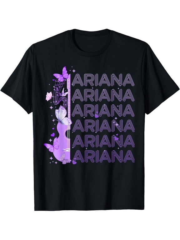 Vintage Ariana Name Retro Style 70s 80s First For Girl Women T-Shirt, Unisex T-Shirt