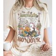 thumbnail image 1 of Vintage Aristocats Bonjour Comfort Colors T-Shirt | Disney Floral Aristocats Shirt | Marie Berlioz Toulouse Tee | Disneyland Family Trip Gift,Ivory color,size 4XL, 1 of 5