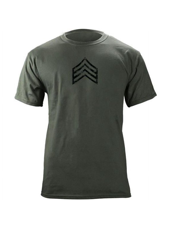 Vintage Army E-5 Sergeant Rank Veteran T-Shirt