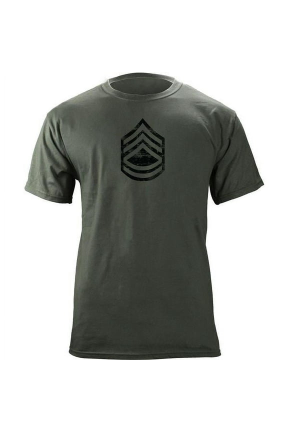 Vintage Army E-7 Sergeant First Class Rank Veteran T-Shirt