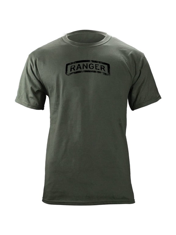 Vintage Army Ranger Tab Badge Veteran T-Shirt