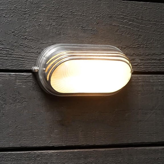 Vintage Art Deco Ship Cabin Wall Light  Reclaimed Nautical Salvage Sconce