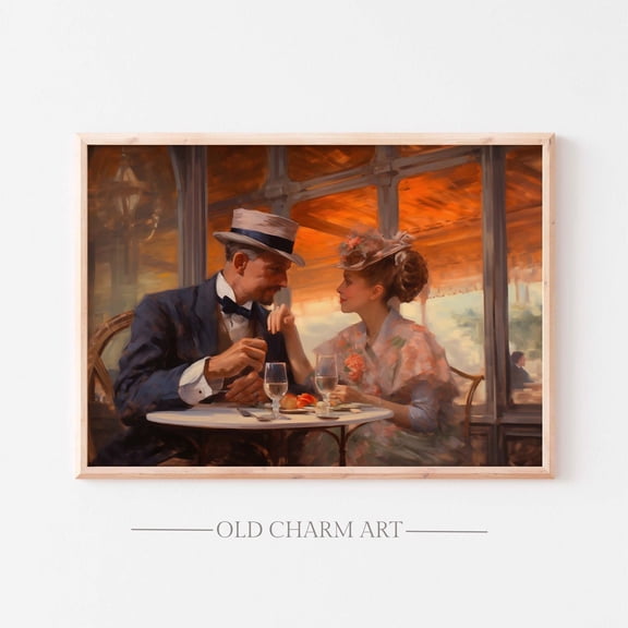 Vintage Art Poster, Confession Vintage, Home Decor Wall Art, Cottagecore Aethetics Art Poster, Wa17, Stretched Canvas Size 8x12