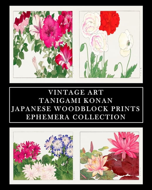 Vintage Art: Tanigami Konan: Japanese Woodblock Prints: Ephemera Collection, (Paperback)