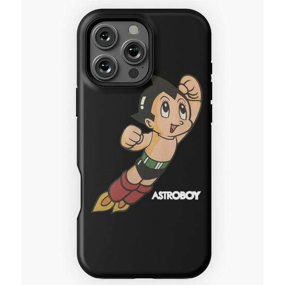 Vintage Astroboy Anime Robot Art Phone Case for iPhone 16 15 14 13 12 11 Pro Max