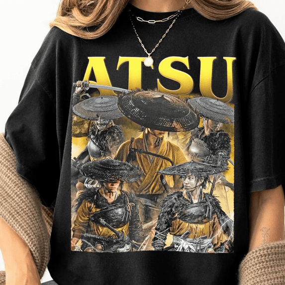Vintage Atsu Ghost Of Yotei Game Inspired T-Shirt