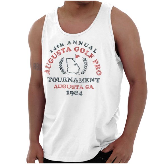 Vintage Augusta Golf Pro Tournament Tank Top T Shirts Men Women Brisco Brands X