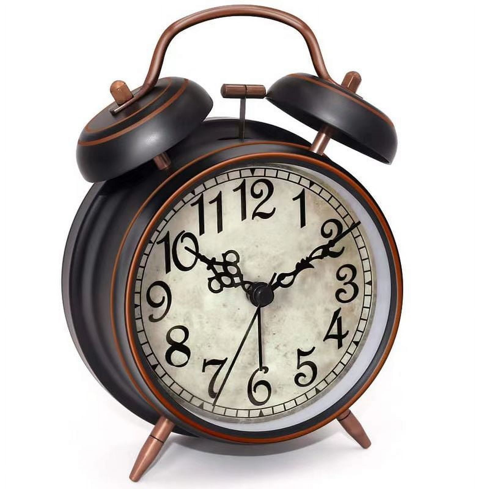 Vintage Auritone Alarm Clock Quartz Analog Watch Creative Luminous