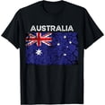 thumbnail image 1 of Vintage Australia Australian Flag Pride Soccer Aussie Gift T-Shirt, 1 of 3