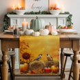 thumbnail image 1 of Vintage Autumn Table Runner, Autumn Thanksgiving Kitchen Dining Table Decoration for Home Party Decor 13x48 Inches, 1 of 9